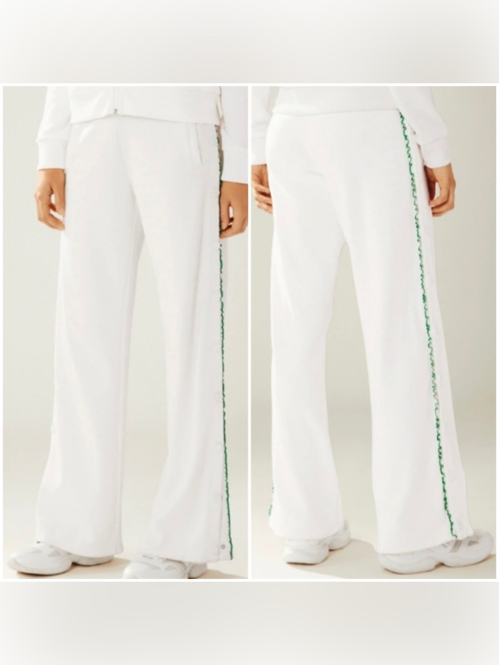 Ruffle Tear Away Track Pants
